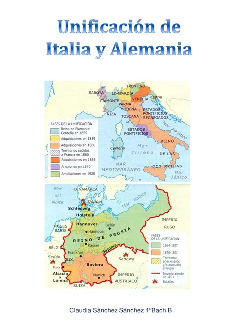 1815 italia y alemania